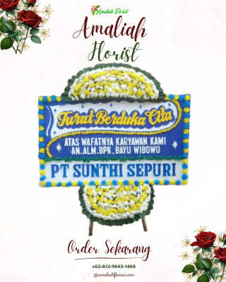 Papan Bunga Duka di Molanikime